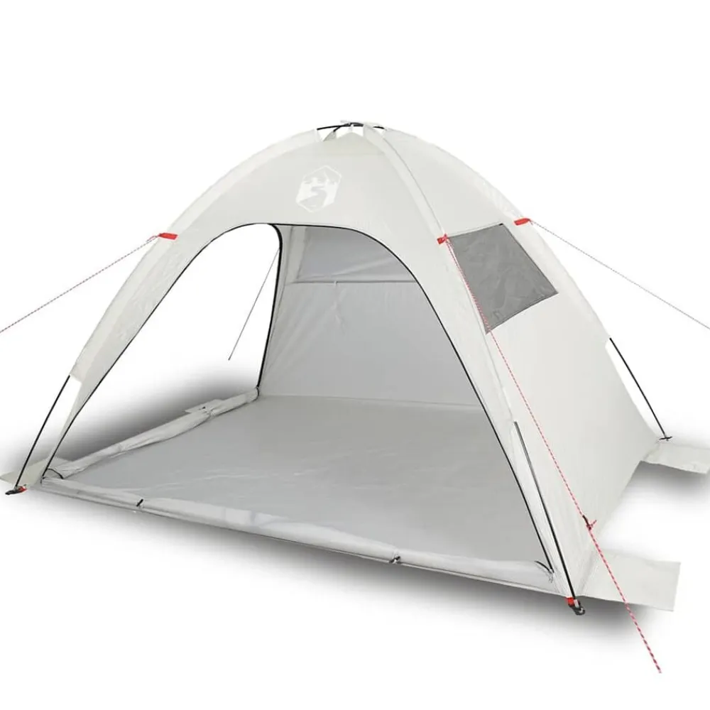 vidaXL Tienda de playa impermeable Gris Outlet