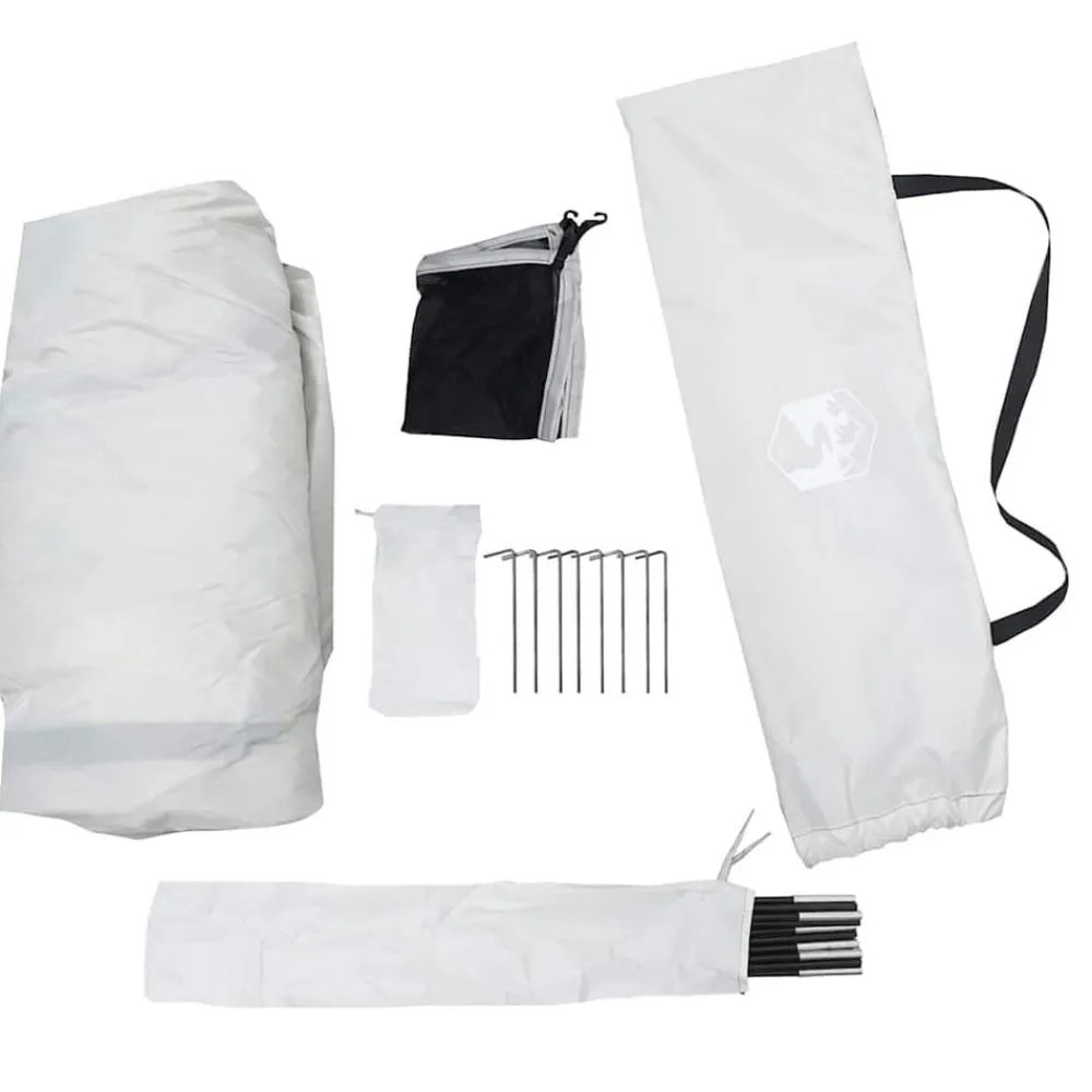 vidaXL Tienda de playa impermeable Gris Outlet