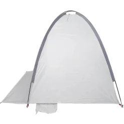 vidaXL Tienda de playa para 3 personas impermeable Gris
