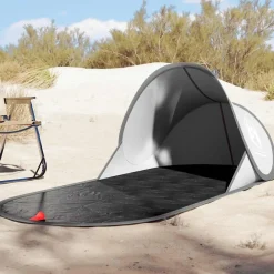vidaXL Actividades Al Aire Libre-Tienda de playa pop-up impermeable