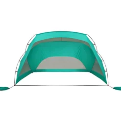 vidaXL Actividades Al Aire Libre-Tienda de playa 185T poliéster agua 274x178x170/148 cm
