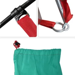 vidaXL Actividades Al Aire Libre-Tienda de playa 185T poliéster agua 274x178x170/148 cm