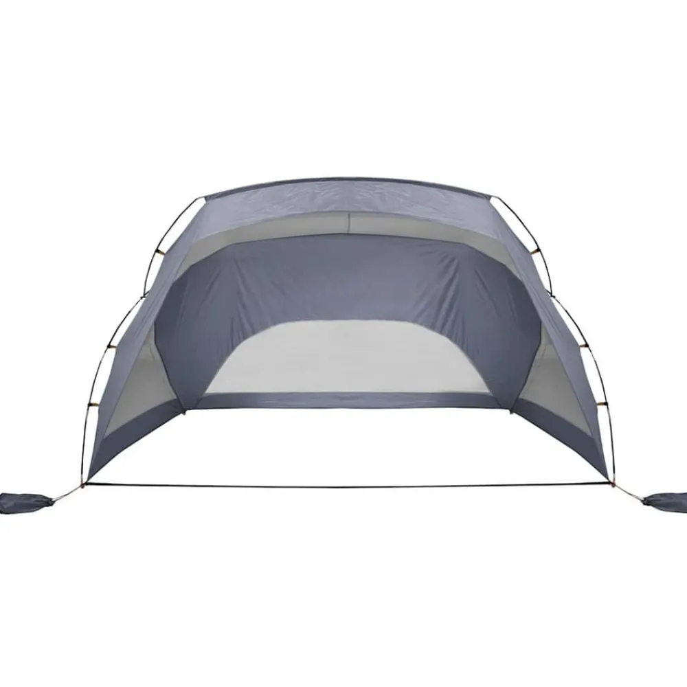 vidaXL Tienda de playa 185T poliéster 274x178x170/148 cm Gris Best