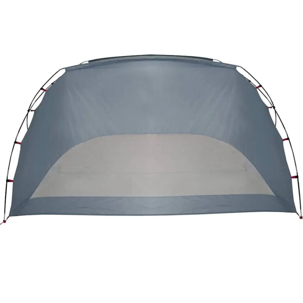 vidaXL Tienda de playa 185T poliéster 274x178x170/148 cm Gris Best