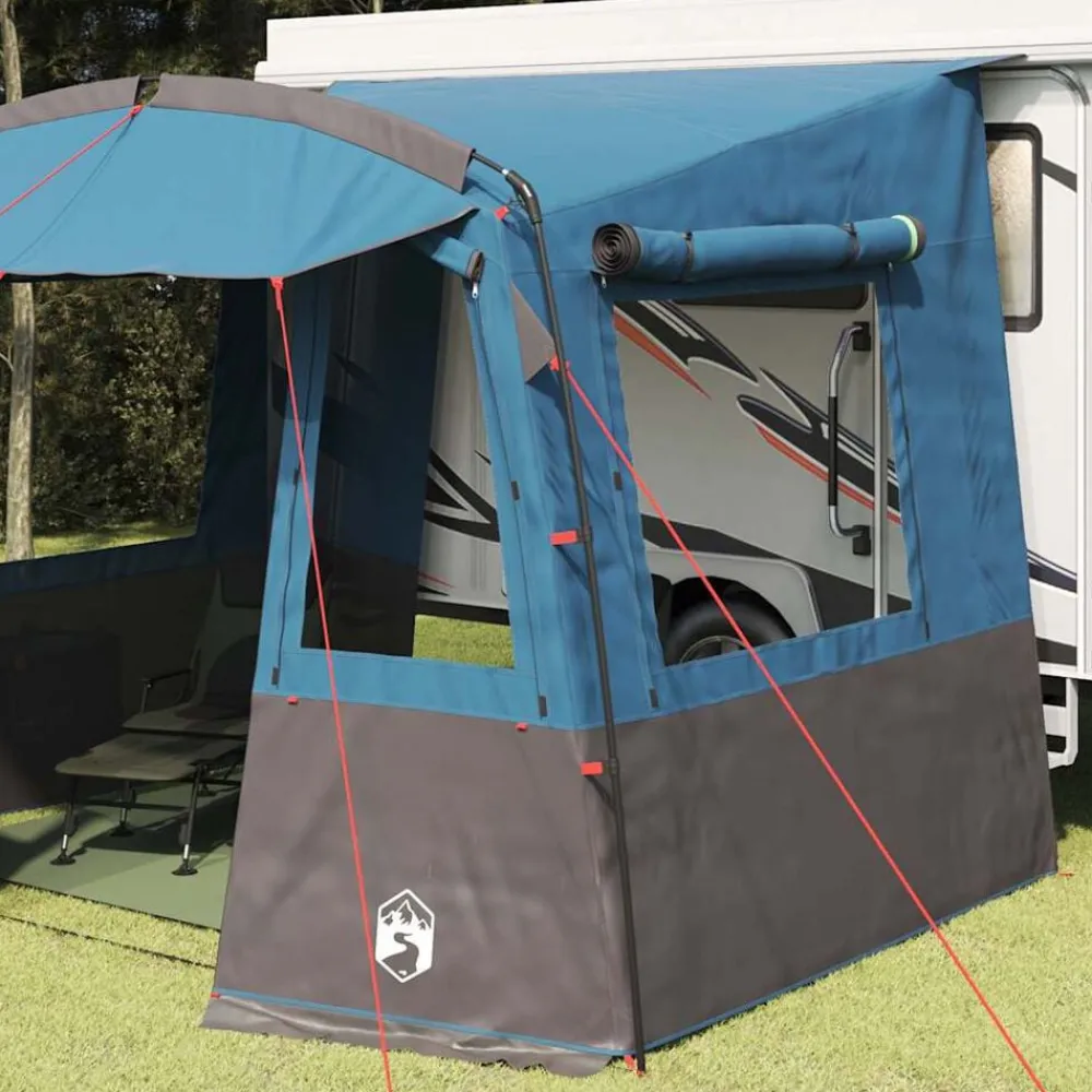 vidaXL Actividades Al Aire Libre-Tienda de portón trasero para Caravana 352 x 250 x 240 cm