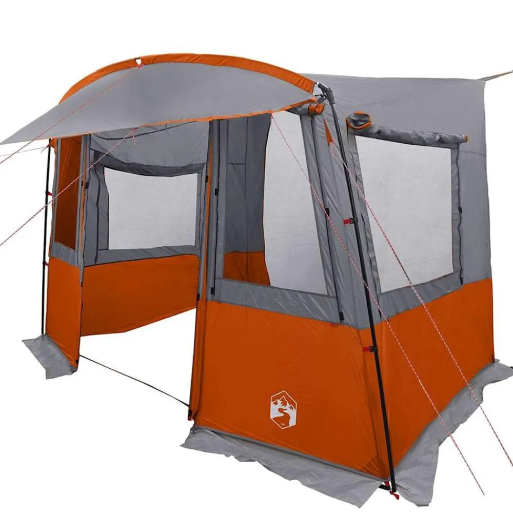 vidaXL Actividades Al Aire Libre-Tienda de portón trasero para Caravana con techo