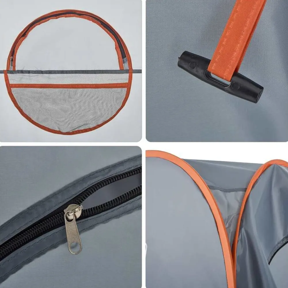 vidaXL Actividades Al Aire Libre-Tienda de privacidad pop-up impermeable
