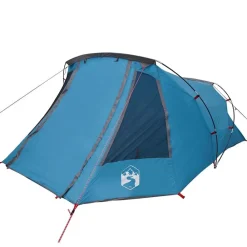 vidaXL Actividades Al Aire Libre-Tienda de túnel para 3 personas y gris 328 x 228 x 115 cm