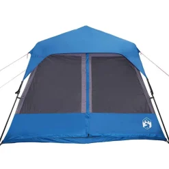 vidaXL Actividades Al Aire Libre-Tienda familiar 9 personas impermeable apertura rápida