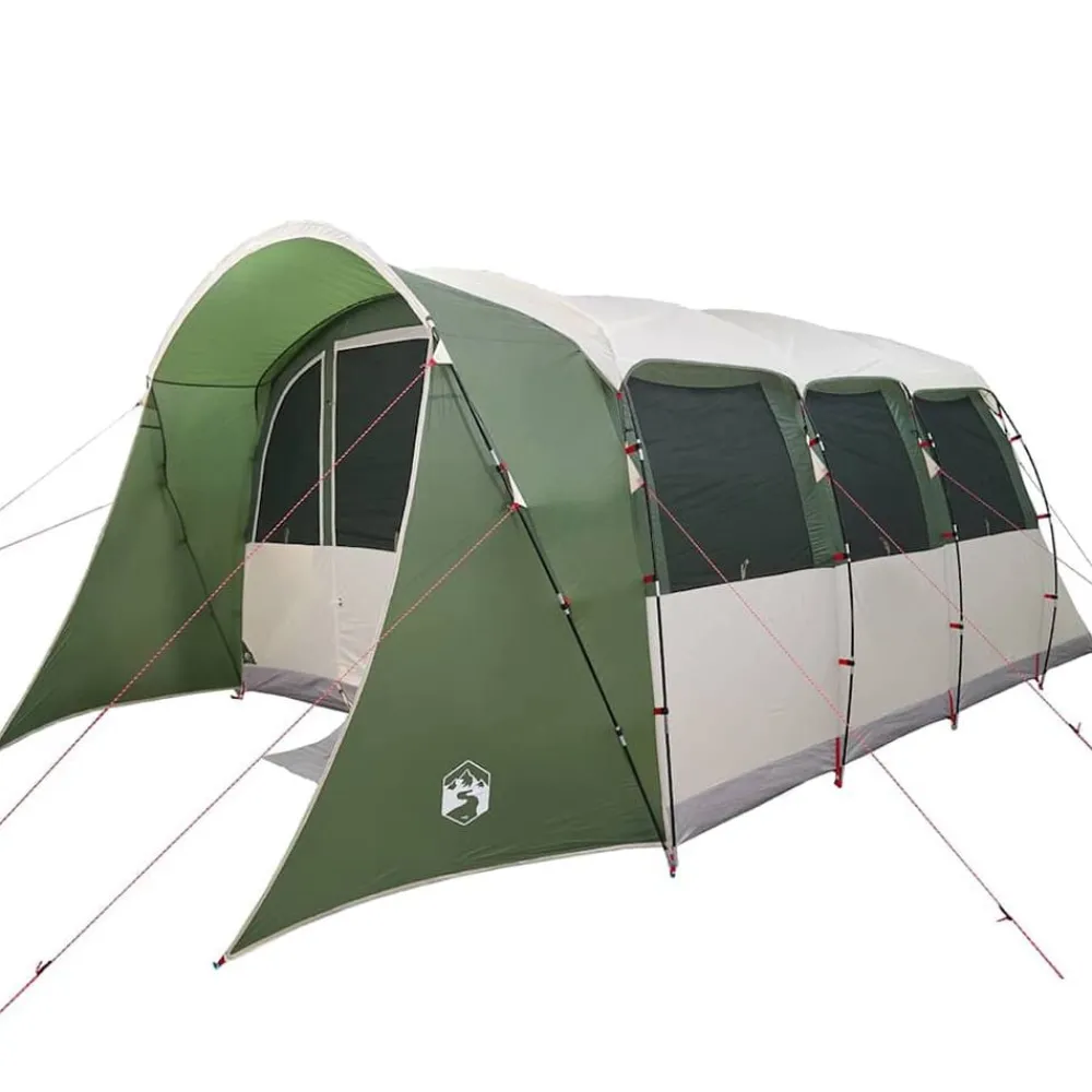 vidaXL Actividades Al Aire Libre-Tienda Familiar con techo y 576 x 325 x 213 cm