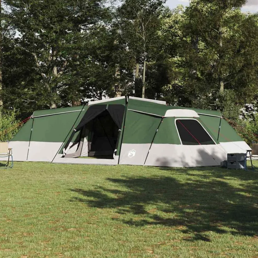 vidaXL Actividades Al Aire Libre-Tienda Familiar con techo 833 x 585 x 216 cm tafetán