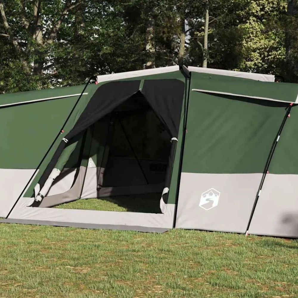 vidaXL Actividades Al Aire Libre-Tienda Familiar con techo 833 x 585 x 216 cm tafetán