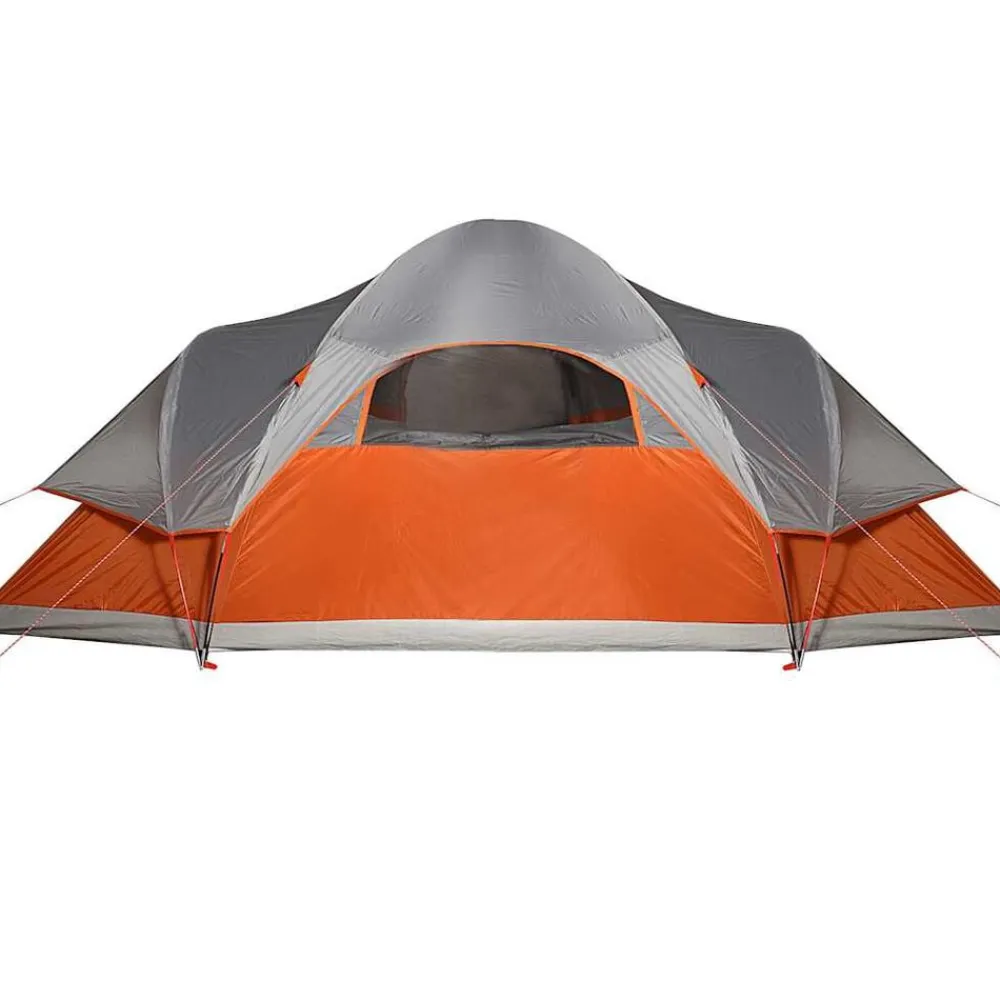vidaXL Actividades Al Aire Libre-Tienda familiar con cúpula para 9 personas impermeable