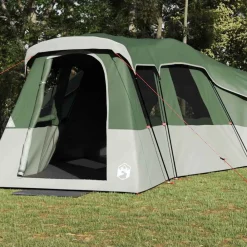 vidaXL Actividades Al Aire Libre-Tienda Familiar con techo 762 x 655 x 218 cm tafetán