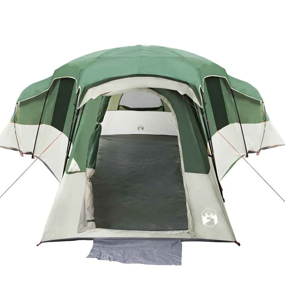vidaXL Actividades Al Aire Libre-Tienda Familiar con techo 762 x 655 x 218 cm tafetán