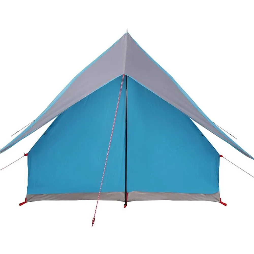 vidaXL Actividades Al Aire Libre-Tienda Familiar con techo y gris 315 x 286 x 200 cm