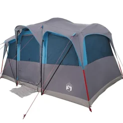 vidaXL Tienda Familiar con techo y gris 435 x 255 x 216 cm Azul Sale