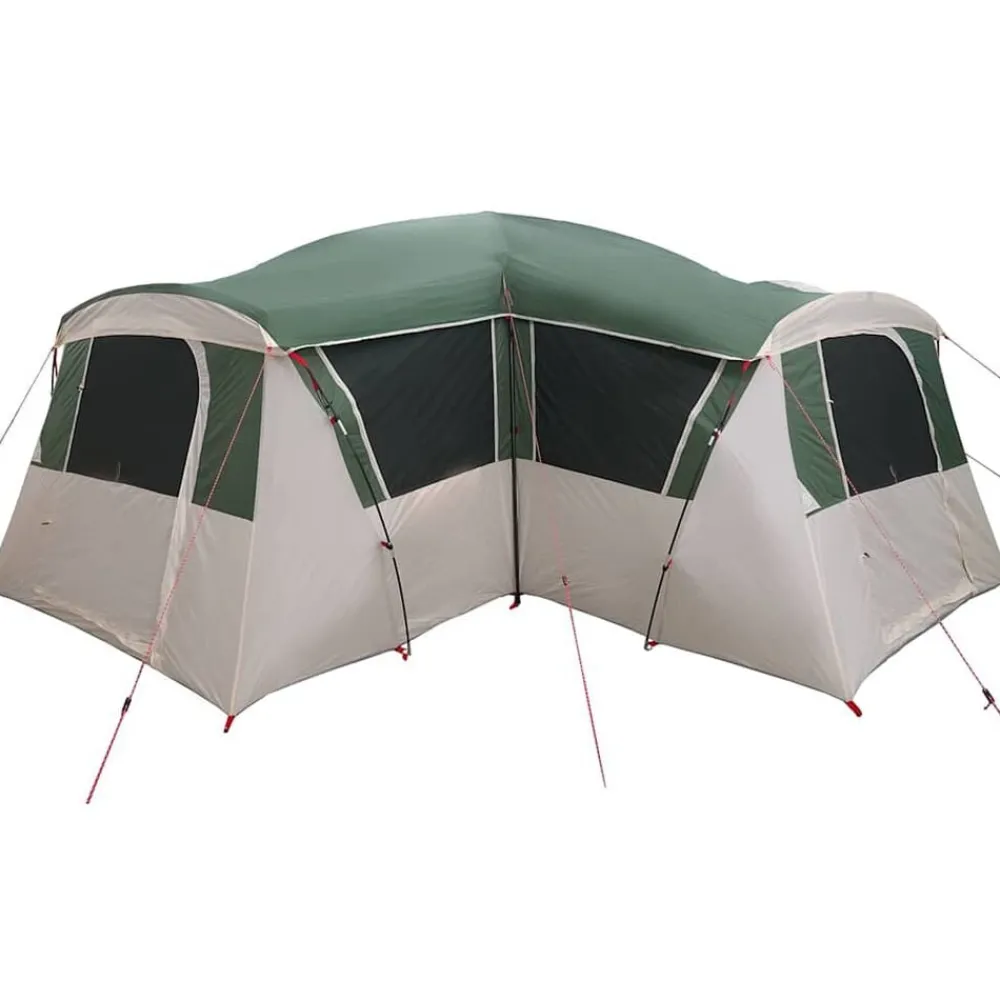 vidaXL Tienda Familiar para 20 Personas y 745 x 700 x 217 cm Verde Discount