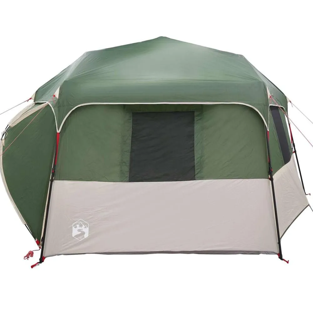 vidaXL Actividades Al Aire Libre-Tienda instantánea con mosquitera para 12 personas de liberación rápida