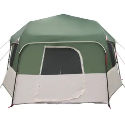 vidaXL Actividades Al Aire Libre-Tienda instantánea con mosquitera para 12 personas de liberación rápida