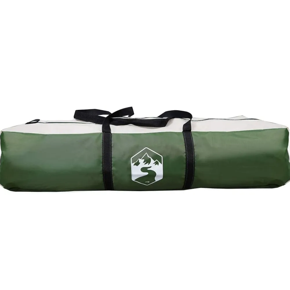 vidaXL Actividades Al Aire Libre-Tienda instantánea con mosquitera para 12 personas de liberación rápida