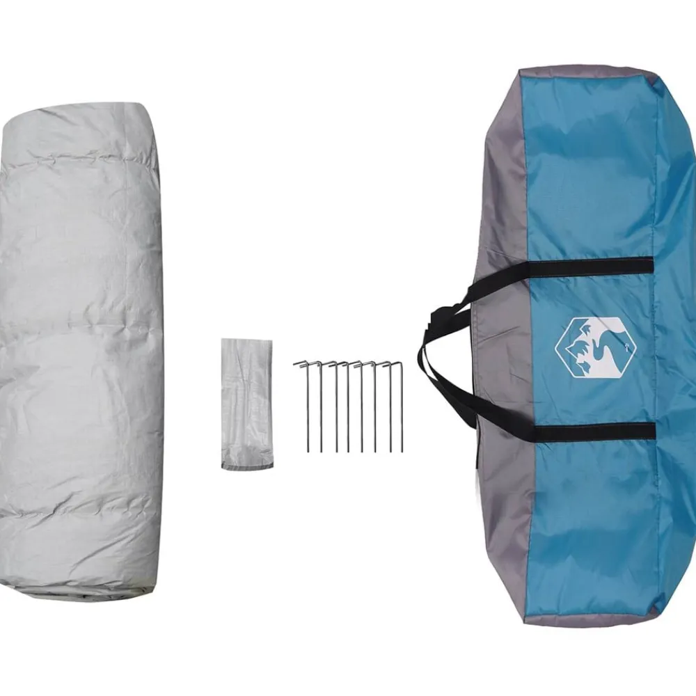 vidaXL Tienda Instantánea 2 Personas Liberación Rápida con techo Azul Discount