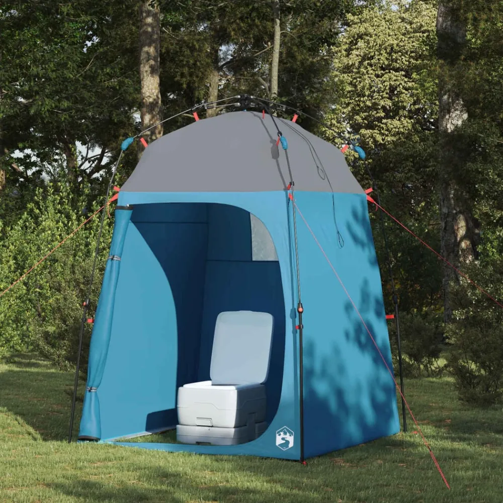 vidaXL Tienda Instantánea 2 Personas Liberación Rápida con techo Azul Discount