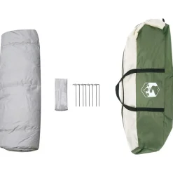 vidaXL Tienda Instantánea 2 Personas Liberación Rápida con techo Verde Hot