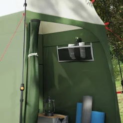 vidaXL Tienda Instantánea 2 Personas Liberación Rápida con techo Verde Hot