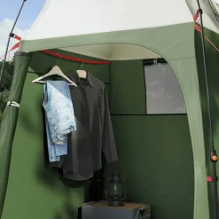 vidaXL Tienda Instantánea 2 Personas Liberación Rápida con techo Verde Hot
