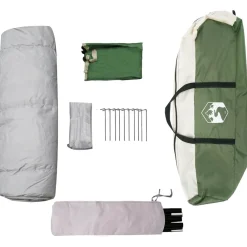 vidaXL Actividades Al Aire Libre-Tienda Instantánea con Lluvias para 3 Personas de Liberación Rápida