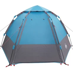 vidaXL Actividades Al Aire Libre-Tienda Instantánea con Cubierta de Lluvia para 4 Personas con Liberación Rápida