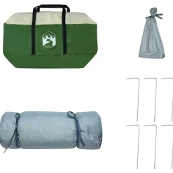 vidaXL Actividades Al Aire Libre-Tienda interior con techo 290 x 288 x 234 cm tafetán