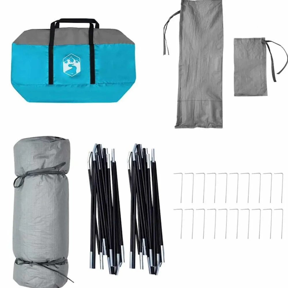 vidaXL Actividades Al Aire Libre-Tienda interior con techo 520 x 520 x 190 cm tafetán