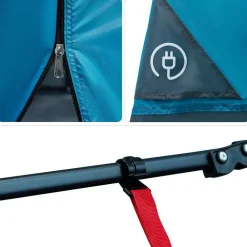 vidaXL Actividades Al Aire Libre-Tienda interior con techo 291 x 291 x 240 cm tafetán