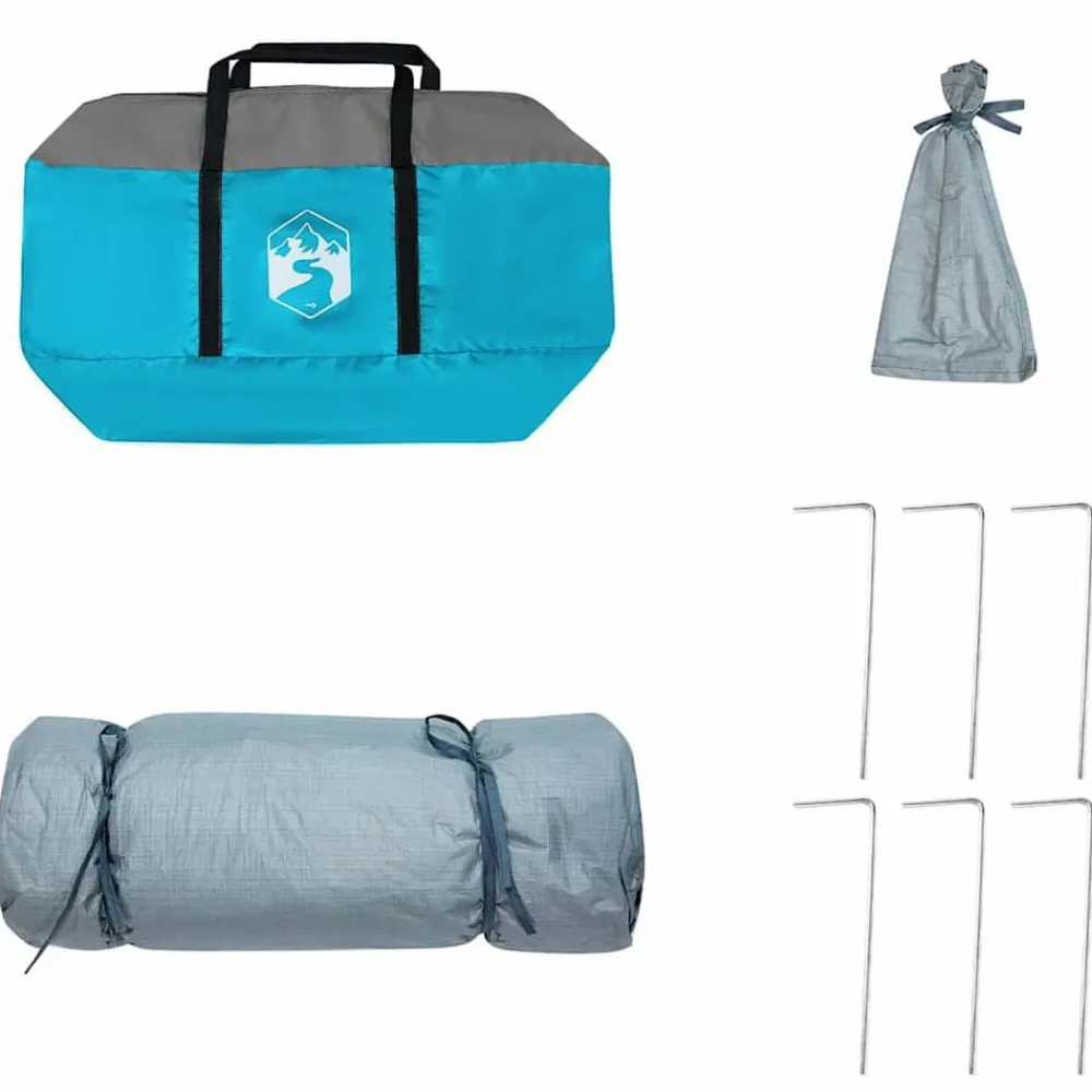 vidaXL Actividades Al Aire Libre-Tienda interior con techo 291 x 291 x 240 cm tafetán