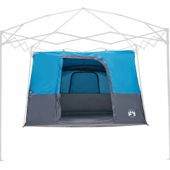 vidaXL Tienda interior con techo 280 x 220 x 176 cm tafetán Azul New
