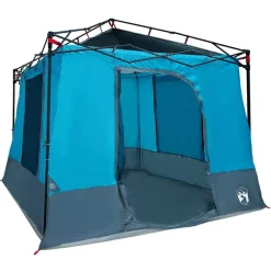 vidaXL Tienda interior con techo 290 x 288 x 234 cm tafetán Azul Online