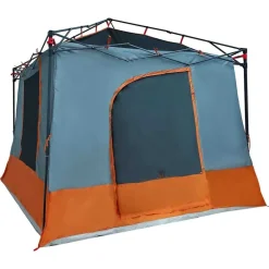 vidaXL Tienda interior 290 x 288 x 234 cm tafetán Gris y naranja Clearance