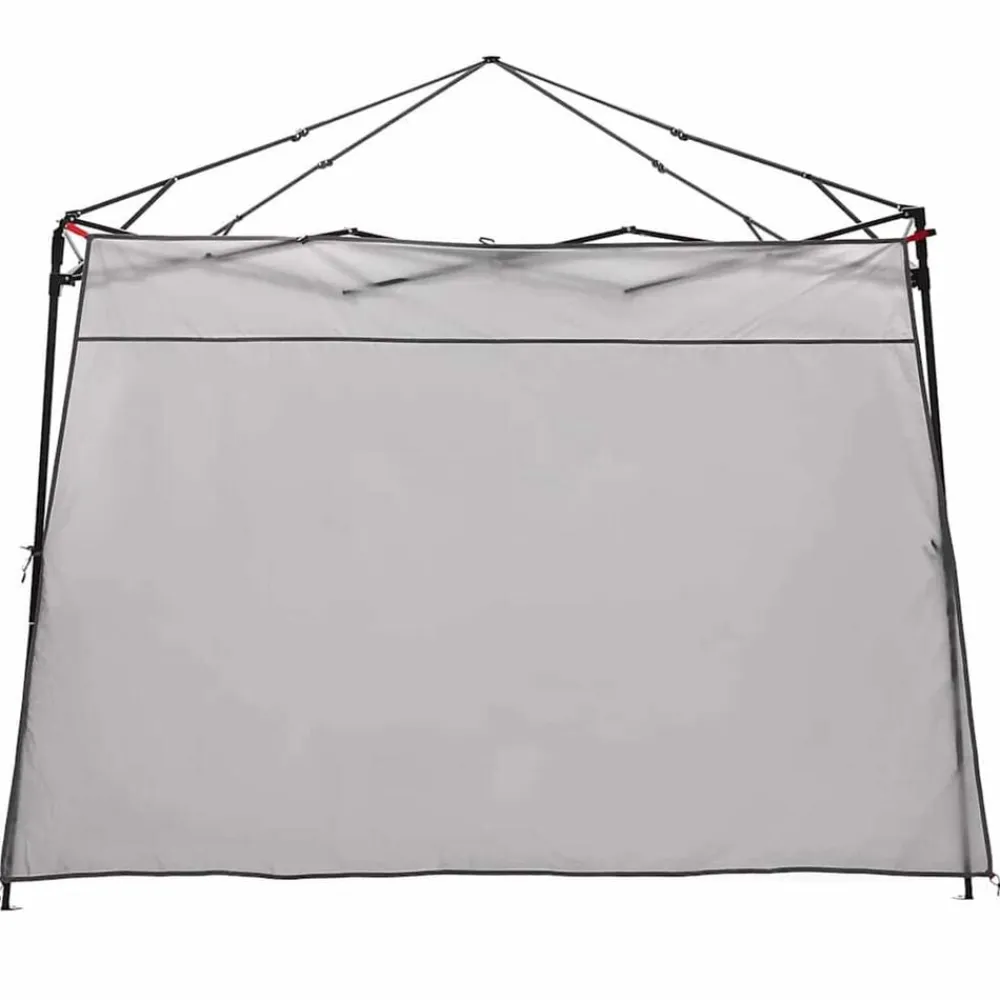 vidaXL Tienda interior 303 x 303 x 196 cm tafetán Gris y naranja Clearance