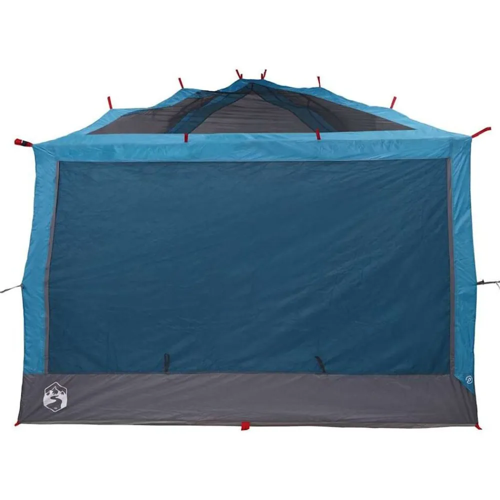 vidaXL Tienda interior para 7 personas y gris 300 x 300 x 250 cm Azul Discount