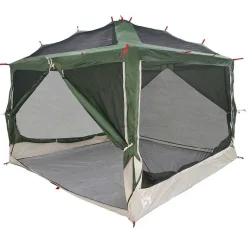 vidaXL Actividades Al Aire Libre-Tienda interior para 7 personas y Gris 300 x 300 x 250 cm