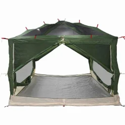vidaXL Actividades Al Aire Libre-Tienda interior para 7 personas y Gris 300 x 300 x 250 cm