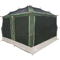vidaXL Actividades Al Aire Libre-Tienda interior para 7 personas y Gris 300 x 300 x 250 cm