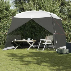 vidaXL Actividades Al Aire Libre-Tienda mosquitera con techo 320 x 320 x 218 cm