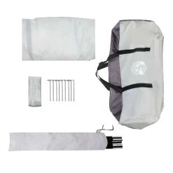 vidaXL Actividades Al Aire Libre-Tienda mosquitera con techo 320 x 320 x 218 cm