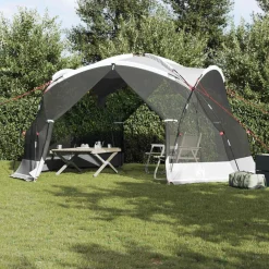 vidaXL Actividades Al Aire Libre-Tienda mosquitera con techo 434 x 434 x 230 cm