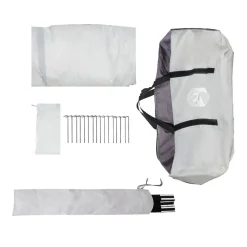 vidaXL Actividades Al Aire Libre-Tienda mosquitera con techo 434 x 434 x 230 cm