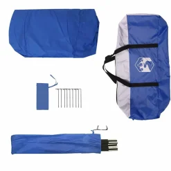 vidaXL Tienda mosquitera con techo Azul Azure 320 x 320 x 218 cm Azul celeste Best