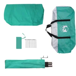 vidaXL Actividades Al Aire Libre-Tienda mosquitera con techo 320 x 320 x 218 cm